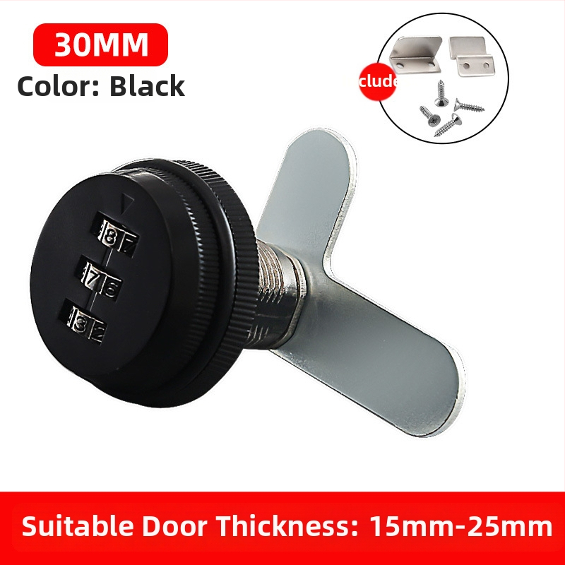 Skapis ar paroļu slēdzeni (Drawer modelis) — cinka sakausējums, paroļu tips, mūsdienīgs minimālisma stils, piemērots lādei, skapim, arhīvam, kurpju skapji