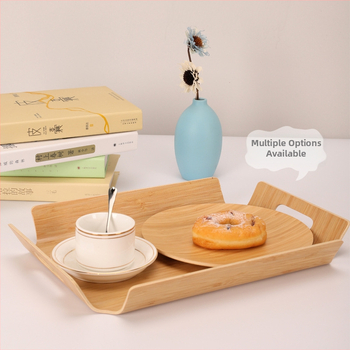 Ξύλινος ορθογώνιος δίσκος σερβιρίσματος με ριγέ σχέδιο και λαμπερή επιφάνεια, δυνατότητα παραμετροποίησης λογοτύπου