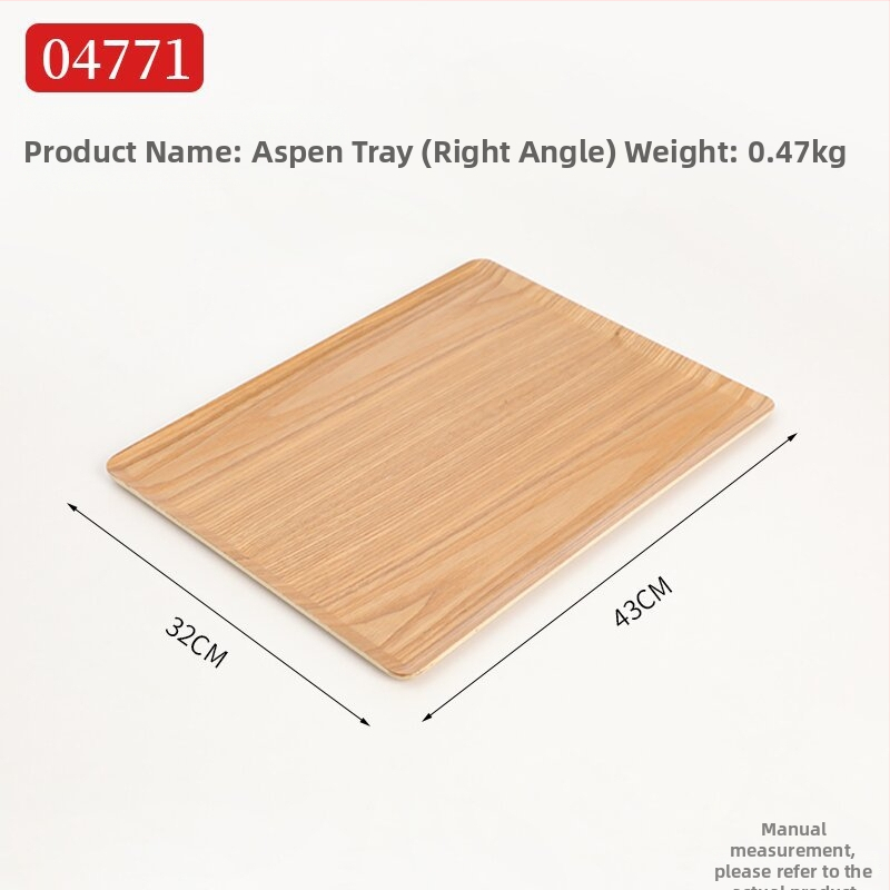 Ξύλινος ορθογώνιος δίσκος σερβιρίσματος με ριγέ σχέδιο και λαμπερή επιφάνεια, δυνατότητα παραμετροποίησης λογοτύπου