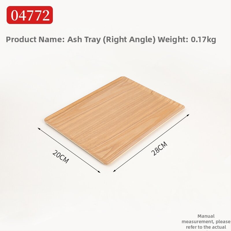 Ξύλινος ορθογώνιος δίσκος σερβιρίσματος με ριγέ σχέδιο και λαμπερή επιφάνεια, δυνατότητα παραμετροποίησης λογοτύπου