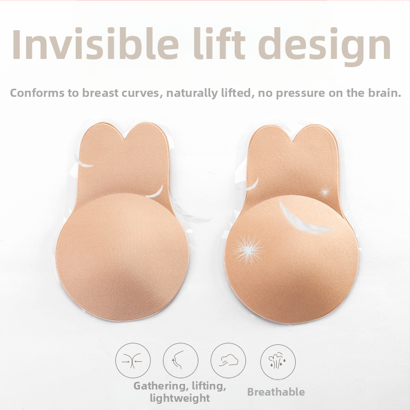 Mellfelhúzó tapasz – nyúlfül alakú, nejlon, láthatatlan, szexi.