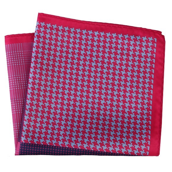 Πετσέτα τσέπης για άνδρες – φλοράλ σχέδιο, πολυεστερική ίνα, βραδινό ντύσιμο, εκτύπωση