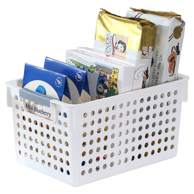 Κάδος αποθήκευσης από πλαστικό, παχύτερος, φορητός, υφαντή κατασκευή, μοντέλο LD6070-6073, κατάλληλος για κουζίνα – αποθήκευση φρούτων, λαχανικών, σνακ και άλλων ειδών