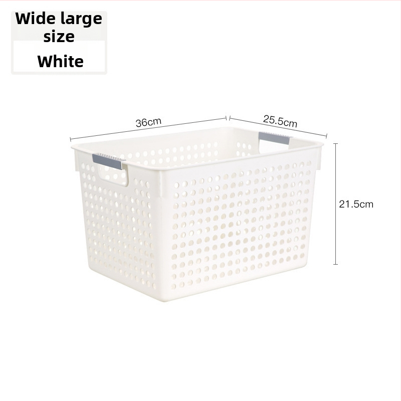 Κάδος αποθήκευσης από πλαστικό, παχύτερος, φορητός, υφαντή κατασκευή, μοντέλο LD6070-6073, κατάλληλος για κουζίνα – αποθήκευση φρούτων, λαχανικών, σνακ και άλλων ειδών