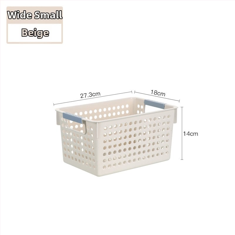 Κάδος αποθήκευσης από πλαστικό, παχύτερος, φορητός, υφαντή κατασκευή, μοντέλο LD6070-6073, κατάλληλος για κουζίνα – αποθήκευση φρούτων, λαχανικών, σνακ και άλλων ειδών