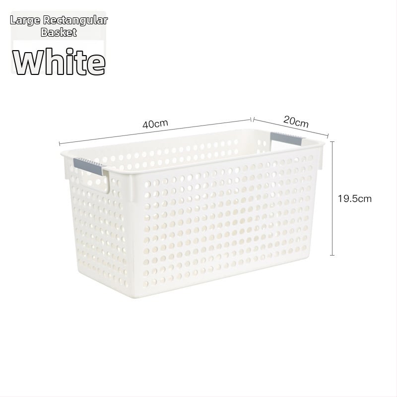 Κάδος αποθήκευσης από πλαστικό, παχύτερος, φορητός, υφαντή κατασκευή, μοντέλο LD6070-6073, κατάλληλος για κουζίνα – αποθήκευση φρούτων, λαχανικών, σνακ και άλλων ειδών