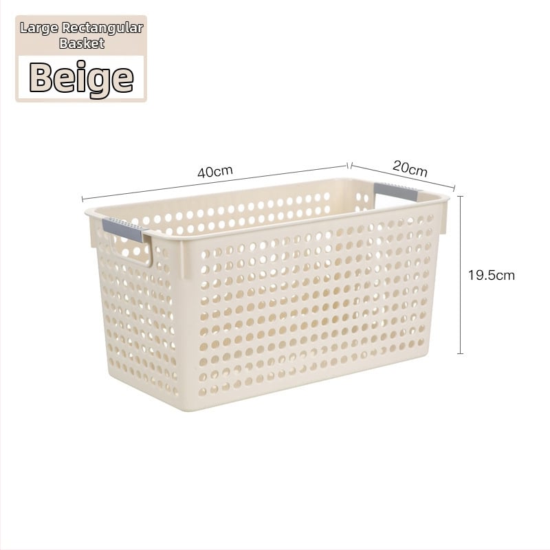 Κάδος αποθήκευσης από πλαστικό, παχύτερος, φορητός, υφαντή κατασκευή, μοντέλο LD6070-6073, κατάλληλος για κουζίνα – αποθήκευση φρούτων, λαχανικών, σνακ και άλλων ειδών