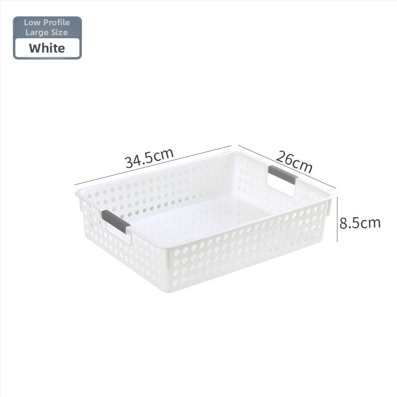 Κάδος αποθήκευσης από πλαστικό, παχύτερος, φορητός, υφαντή κατασκευή, μοντέλο LD6070-6073, κατάλληλος για κουζίνα – αποθήκευση φρούτων, λαχανικών, σνακ και άλλων ειδών