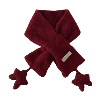 Παιδικό φουλάρι με κρεμαστή αστέρι, αντιανεμικό για φθινοπωρινό/χειμερινό διάστημα, unisex