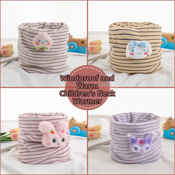 Laste tuulekindel kaelarihm täieliku näo kaitsega, sügisel-talvel – termiline ristkülik, polüester