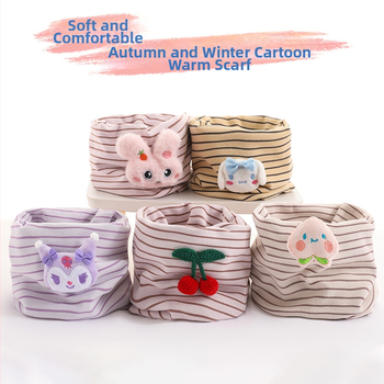 Laste tuulekindel kaelarihm täieliku näo kaitsega, sügisel-talvel – termiline ristkülik, polüester