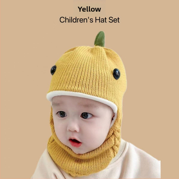 Ausų apsaugos kepurė kūdikiams - vilna, fleece įdaila, žieminė kupolo kepurė 1–4 metų amžiaus