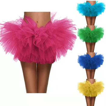 5-kihiline tülliga tutu seelik, peamine kangas polüester, vooderpolüester