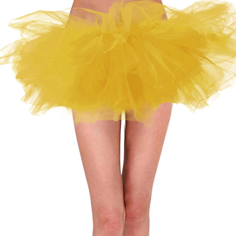 5-kihiline tülliga tutu seelik, peamine kangas polüester, vooderpolüester