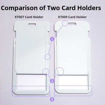 Kortelių laikiklis su karikatūrų dizainu, iš ABS plastiko + skaidraus PET lakšto, pritaikomas prekinis ženklas