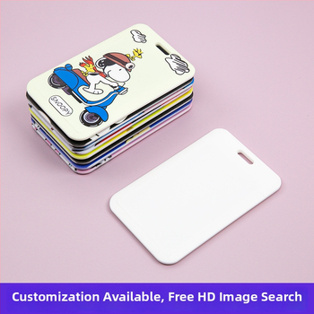 Kortelių laikiklis su karikatūrų dizainu, iš ABS plastiko + skaidraus PET lakšto, pritaikomas prekinis ženklas