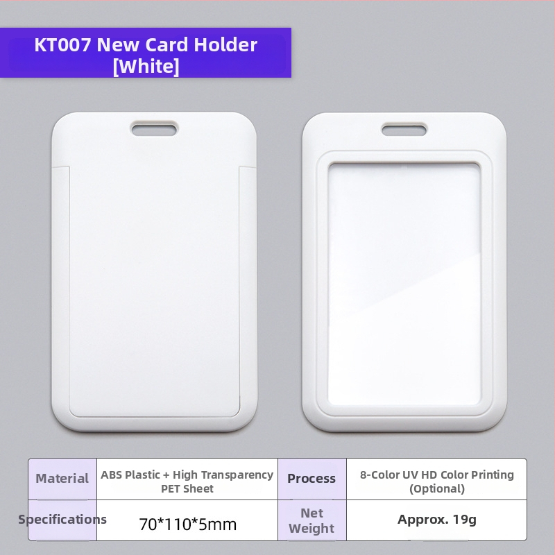 Kortelių laikiklis su karikatūrų dizainu, iš ABS plastiko + skaidraus PET lakšto, pritaikomas prekinis ženklas