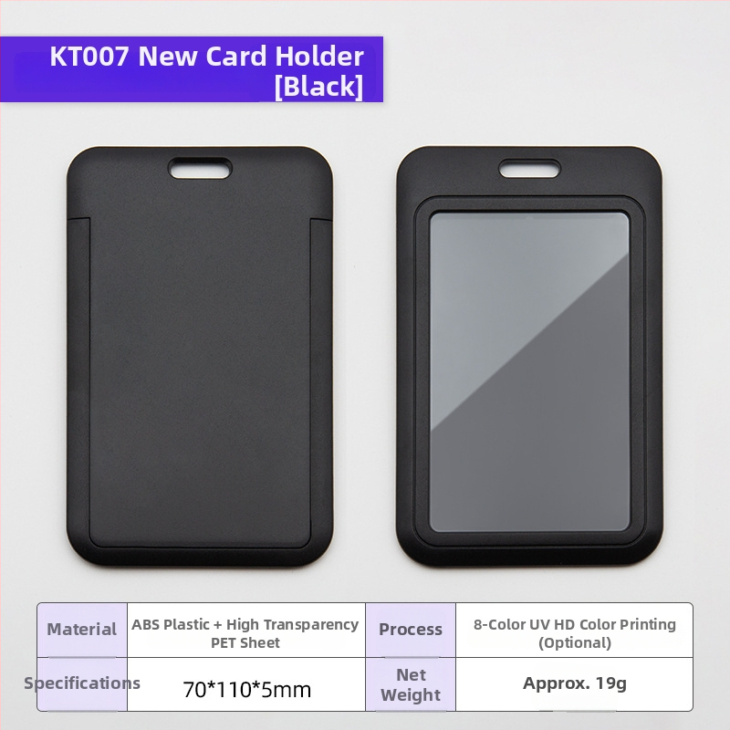 Kortelių laikiklis su karikatūrų dizainu, iš ABS plastiko + skaidraus PET lakšto, pritaikomas prekinis ženklas