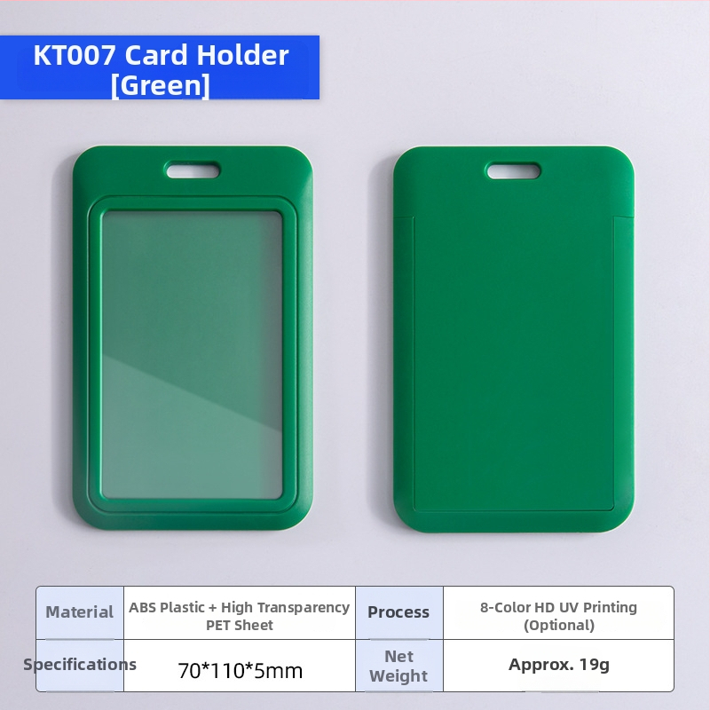 Kortelių laikiklis su karikatūrų dizainu, iš ABS plastiko + skaidraus PET lakšto, pritaikomas prekinis ženklas