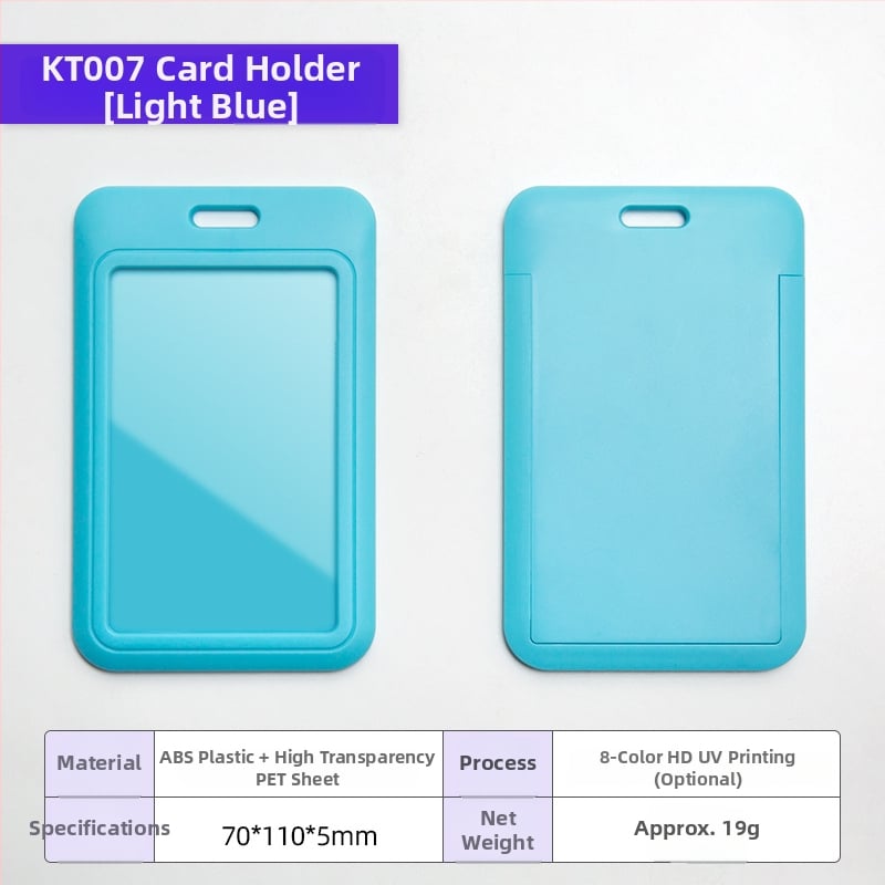 Kortelių laikiklis su karikatūrų dizainu, iš ABS plastiko + skaidraus PET lakšto, pritaikomas prekinis ženklas