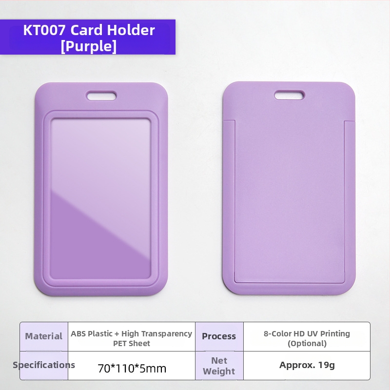 Kortelių laikiklis su karikatūrų dizainu, iš ABS plastiko + skaidraus PET lakšto, pritaikomas prekinis ženklas