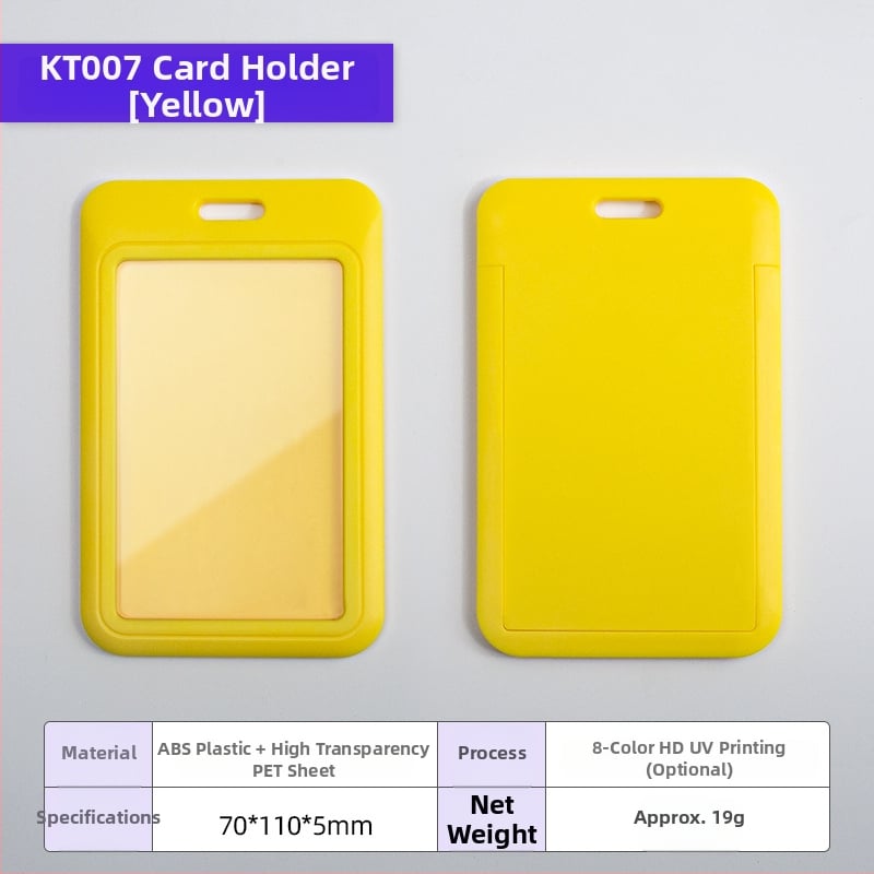 Kortelių laikiklis su karikatūrų dizainu, iš ABS plastiko + skaidraus PET lakšto, pritaikomas prekinis ženklas