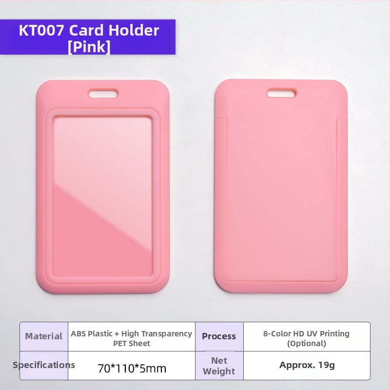 Kortelių laikiklis su karikatūrų dizainu, iš ABS plastiko + skaidraus PET lakšto, pritaikomas prekinis ženklas