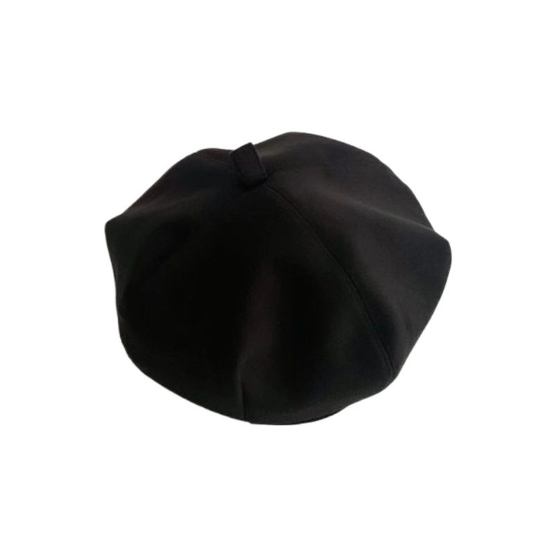 Beret pentru copii, design octagonal, inspirat de Harajuku, stil primăvară-toamnă, poliester, textură jacquard
