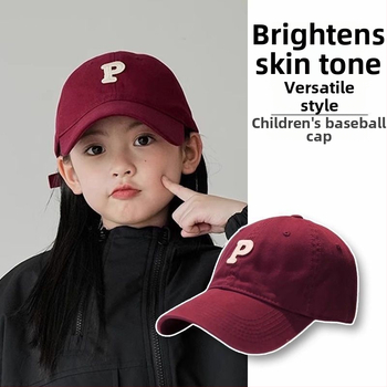 Детска козиркова шапка, куполна форма, ветроустойчива, акрилно влакно, пролет 2025