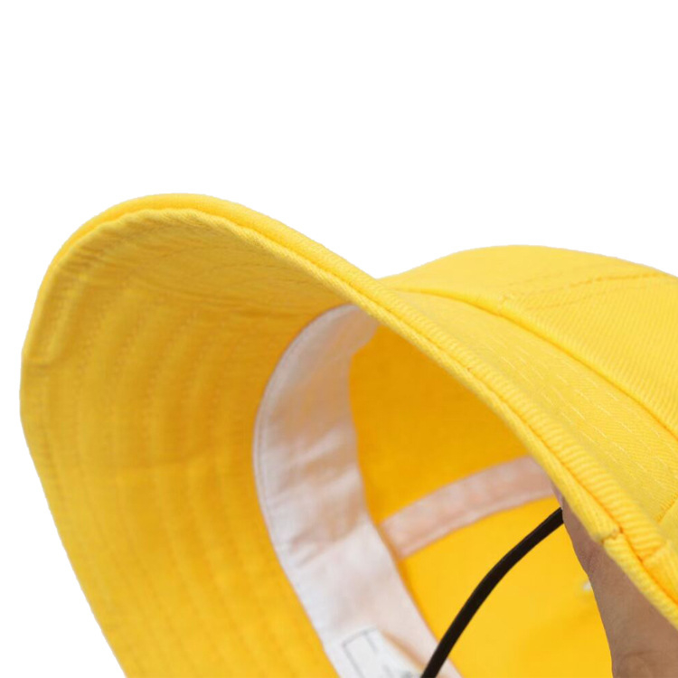 Детска рибарска шапка с принт на лого, къс козир, куполна корона, памучна смес, защита от слънцето