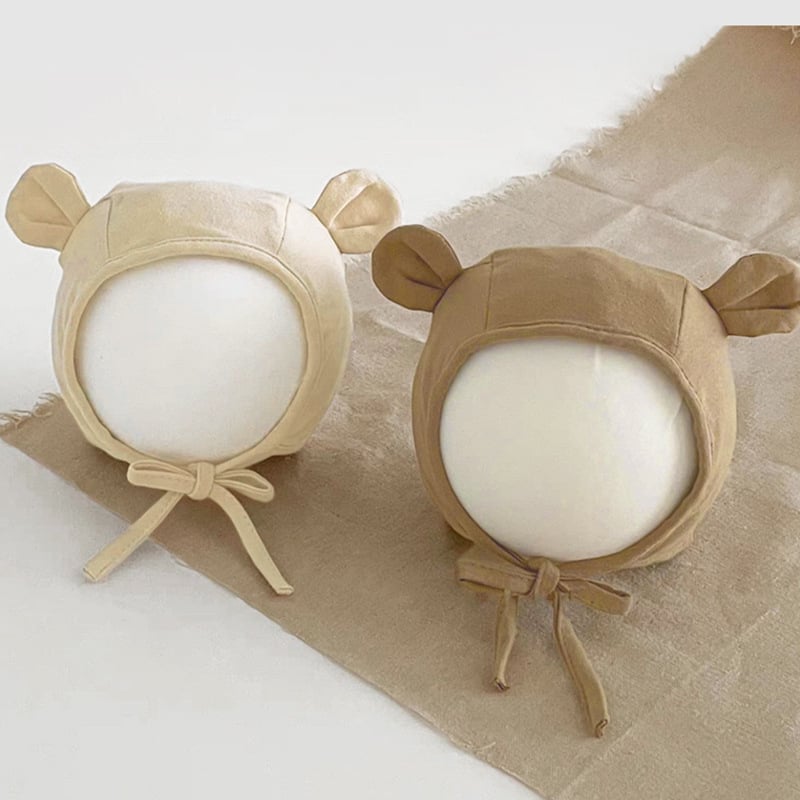 Șapcă fetală pentru nou-născuți, 0–6 luni, pentru toate sezoanele, bumbac, protecție împotriva vântului, cu vârf cupolă