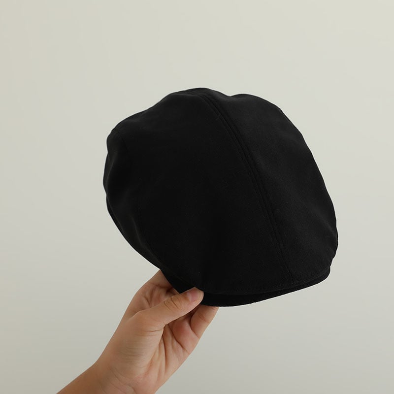 Dječji beret od pamuka, jednobojni, proljeće–jesen, stil slikara, unisex