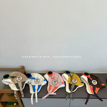 Laste Lei Feng müts, fleece vooder, korduroy puuvillane materjal, kupolistiil, tuulekindel ja soe, 4–6 ja 8–10-aastased, talvel 2025