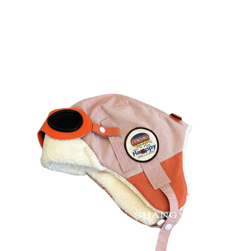 Laste Lei Feng müts, fleece vooder, korduroy puuvillane materjal, kupolistiil, tuulekindel ja soe, 4–6 ja 8–10-aastased, talvel 2025