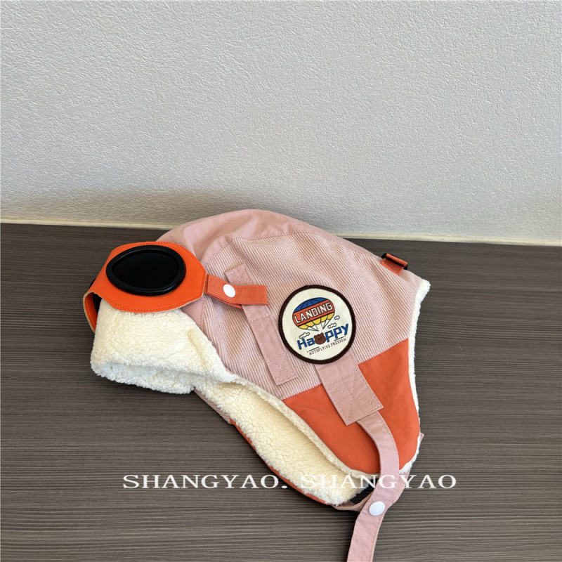 Laste Lei Feng müts, fleece vooder, korduroy puuvillane materjal, kupolistiil, tuulekindel ja soe, 4–6 ja 8–10-aastased, talvel 2025