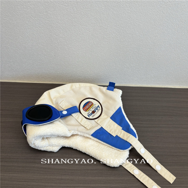 Laste Lei Feng müts, fleece vooder, korduroy puuvillane materjal, kupolistiil, tuulekindel ja soe, 4–6 ja 8–10-aastased, talvel 2025