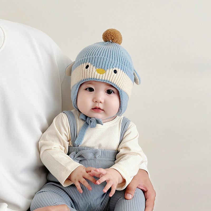 Villane talvemüts kupolikujulise disainiga, hingav ja soe, 1–2-aastastele