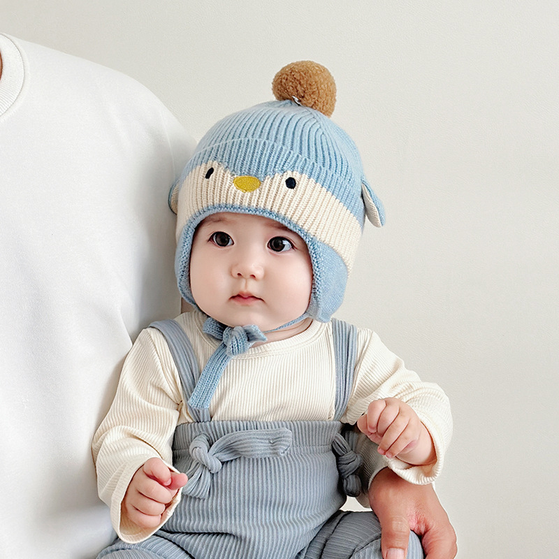 Villane talvemüts kupolikujulise disainiga, hingav ja soe, 1–2-aastastele