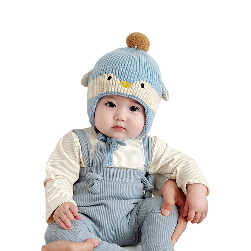 Villane talvemüts kupolikujulise disainiga, hingav ja soe, 1–2-aastastele