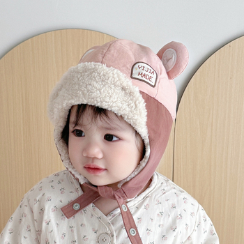 Laste Lei Feng müts: kõrge kroon, lühike äär, fliisvooder, tuulekindel, kõrvakaitse