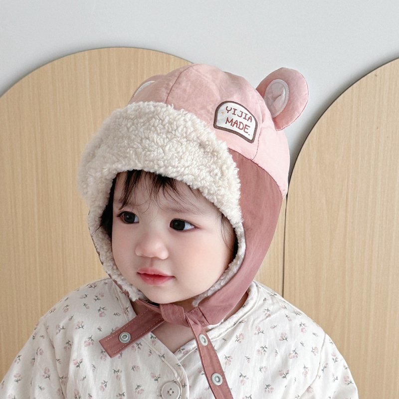 Laste Lei Feng müts: kõrge kroon, lühike äär, fliisvooder, tuulekindel, kõrvakaitse
