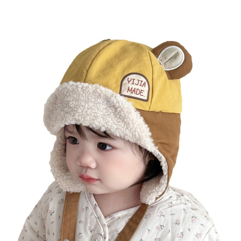 Laste Lei Feng müts: kõrge kroon, lühike äär, fliisvooder, tuulekindel, kõrvakaitse