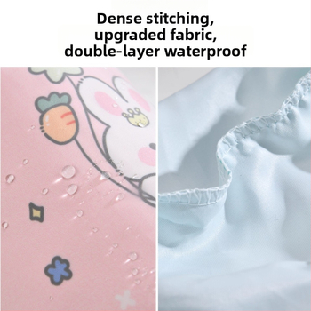 Laste veekindlad varrukad anti‑mustuse musteriga, unisex, karikatuurne muster, vanus 0–8 aastat, talviseks kasutamiseks