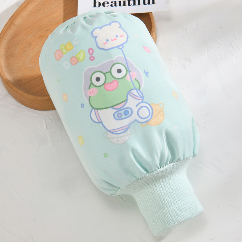 Laste veekindlad varrukad anti‑mustuse musteriga, unisex, karikatuurne muster, vanus 0–8 aastat, talviseks kasutamiseks