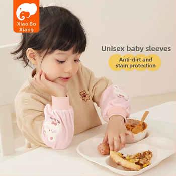 Laste kootud käevarrukad õmmeldud ning mustuse tõrjega, vanus 1–13 aastat, talv 2024