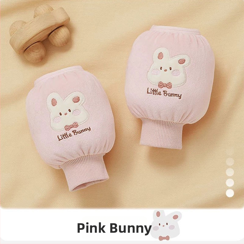 Laste kootud käevarrukad õmmeldud ning mustuse tõrjega, vanus 1–13 aastat, talv 2024