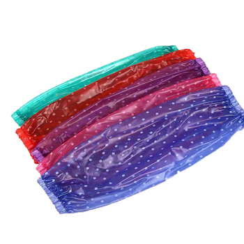 PVC μανσέτα προστατευτική, unisex, αδιάβροχη, ανθεκτική σε λάδια, σε οξέα και αλκάλια