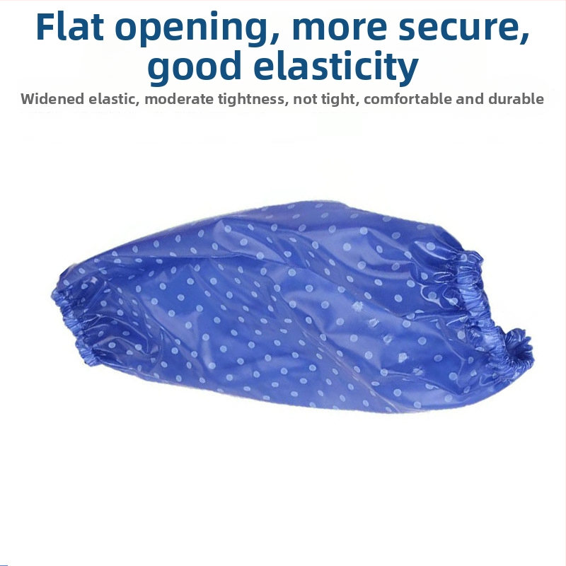 PVC μανσέτα προστατευτική, unisex, αδιάβροχη, ανθεκτική σε λάδια, σε οξέα και αλκάλια