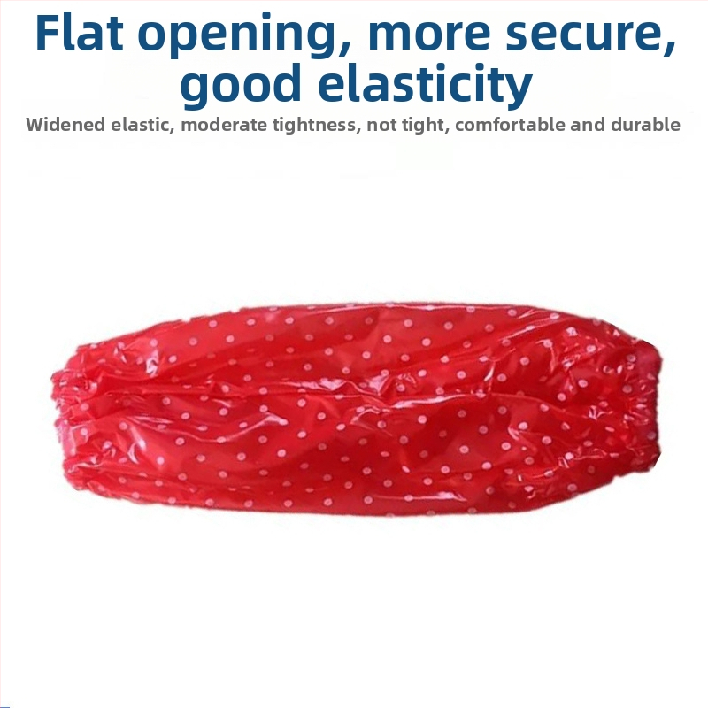 PVC μανσέτα προστατευτική, unisex, αδιάβροχη, ανθεκτική σε λάδια, σε οξέα και αλκάλια