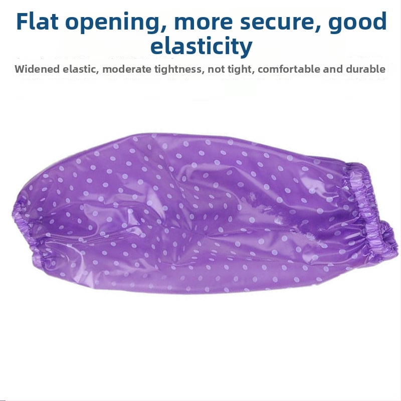 PVC μανσέτα προστατευτική, unisex, αδιάβροχη, ανθεκτική σε λάδια, σε οξέα και αλκάλια